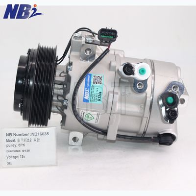 سعر جيد AC Air Conditioning Compressor DVE16 for HYUNDAI TUCSON 2.0 IX35 KIA SPORTAGE 2010 CM108168 977012S000 97701-2S000 1027E-01500 الانترنت
