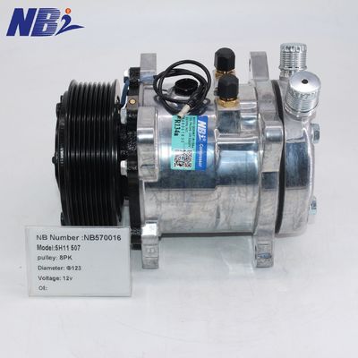 سعر جيد FOR Komatsu V5 2A 132MM 2938-07-1260 Car AC Compressor الانترنت
