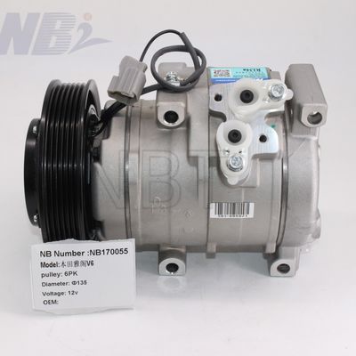 ضاغط التيار المتردد 12 فولت لنظام تكييف الهواء هوندا أكورد V6 3.0L مع 24 فولت 38810-RCA-A01 38810RCAA01