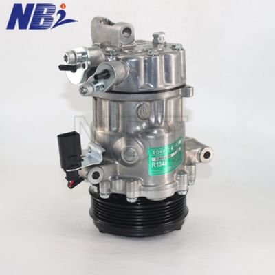 ضاغط التيار المتردد SD6V12 لشركة فولكس فاجن بولو ديربي فنتو سكودا فابيا رابيد 14339N 6RF820803A 6RF820803B 6RF820803 6R0820803A 6R0820803B 12 فولت