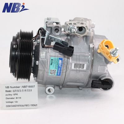 سعر جيد 100٪ اختبار فورد إكسبلورر سبورت أوتو AC ضاغط 3.5L توربو DA8Z19703A/FB53-19D629 6PK 12 الانترنت
