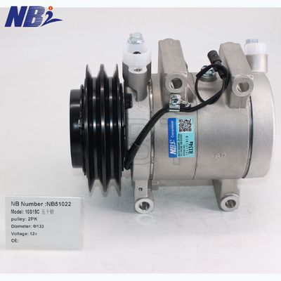 قطع غيار ضاغط الطاقة الجديدة الكهربائية تركيب جديد ايسوزو بيك اب 2A133 12V 10PA15C