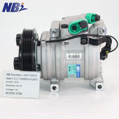 سعر جيد F500-CPAAA-02 97701-1Y000 HS09 Auto AC Compressor for Hyundai I10 Kia Picanto AC Pump F500CPAAA02 977011Y000 الانترنت