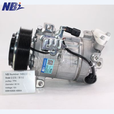 سعر جيد For Nissan Qashqai Car AUTO AC Compressor 926004EP0A GE447160-6922 447160-6922 4471606922 الانترنت